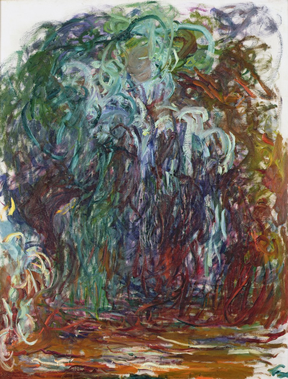 垂柳，1921-22 作者 克劳德·莫奈