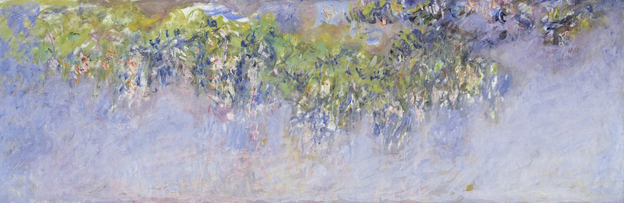 紫藤，1919-20 作者 克劳德·莫奈