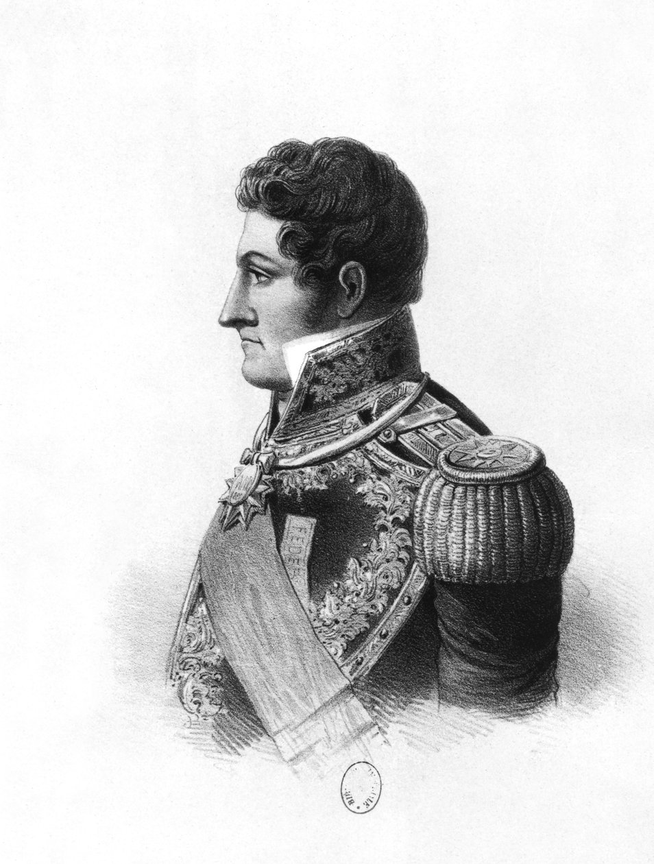 Juan Manuel de Rosas（1793-1877） 作者 克劳德·索瓦格（Claude Sauvageot）