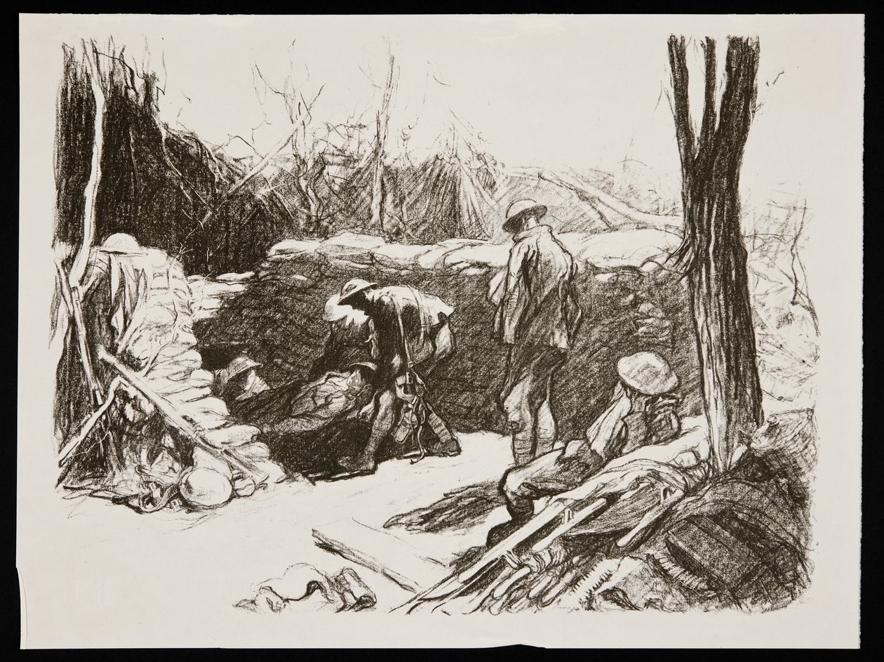 法国的高级换装站》，1917年 作者 克劳德·艾琳·谢珀曼