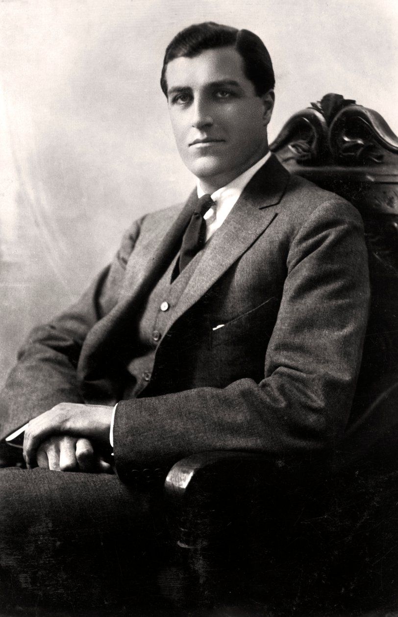 Godfrey Tearle 1884-1953，美国演员，1916年。 作者 克劳德·哈里斯