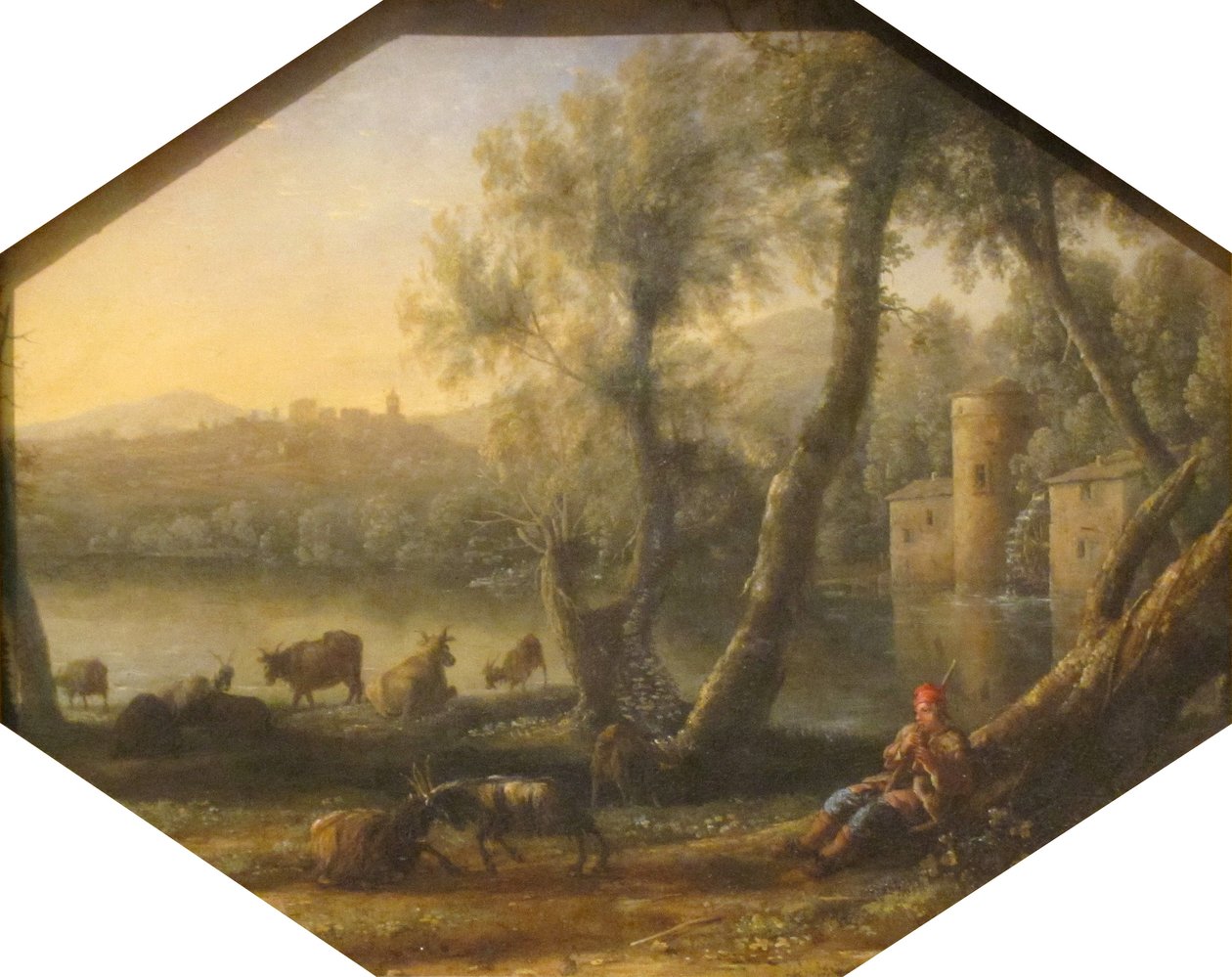 田园风光》（Pastoral Landscape） 备选标题：  钻石克劳德 作者 克劳德·洛兰