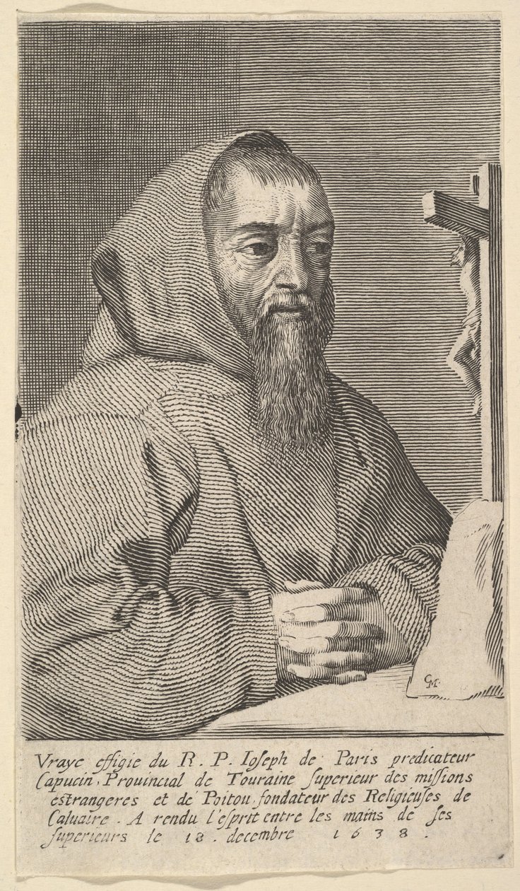 弗朗索瓦·勒·克莱尔·杜·特伦布莱（DéPèreJoseph），1638年。 作者 克劳德·梅伦