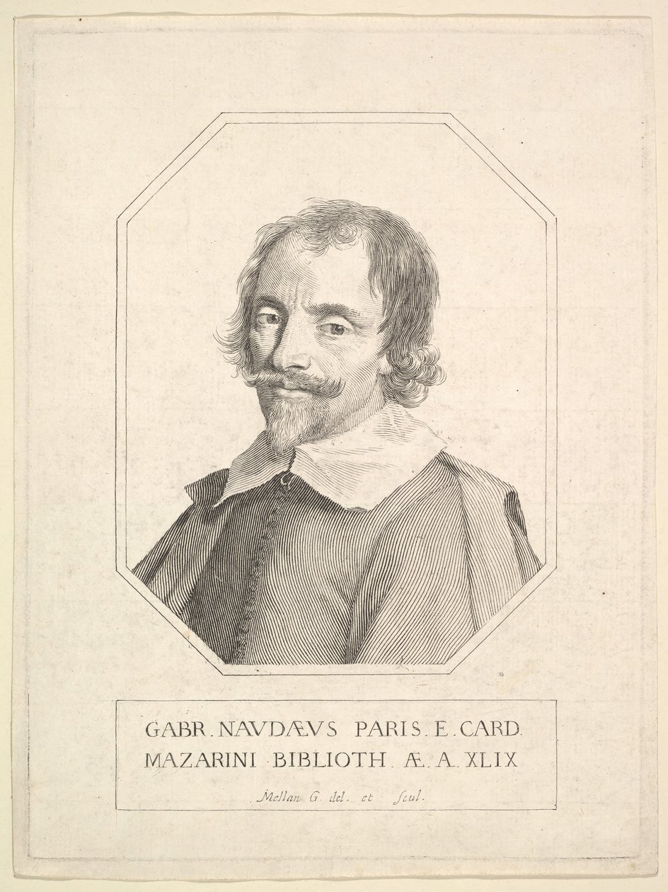 加布里埃尔·瑙德（GabrielNaudé），1648年。 作者 克劳德·梅伦