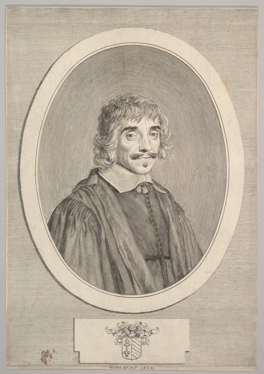 让·佩罗（Jean Perrault），1652年。 作者 克劳德·梅伦