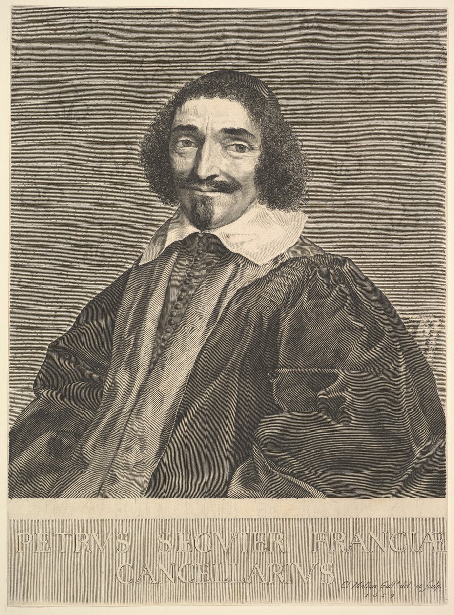 PierreSéguier校长，1639年。 作者 克劳德·梅伦