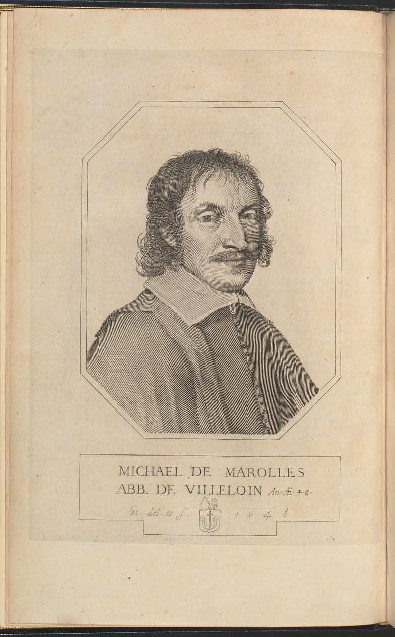 Michel de Marolles 作者 克劳德·梅伦