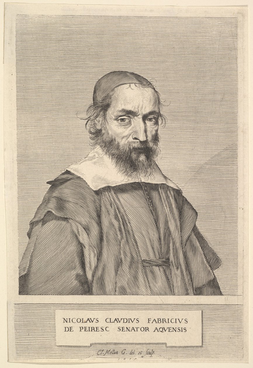 尼古拉斯·克劳德·法布里·德·皮雷斯（Nicolas-Claude Fabri de Peiresc），1637年。 作者 克劳德·梅伦