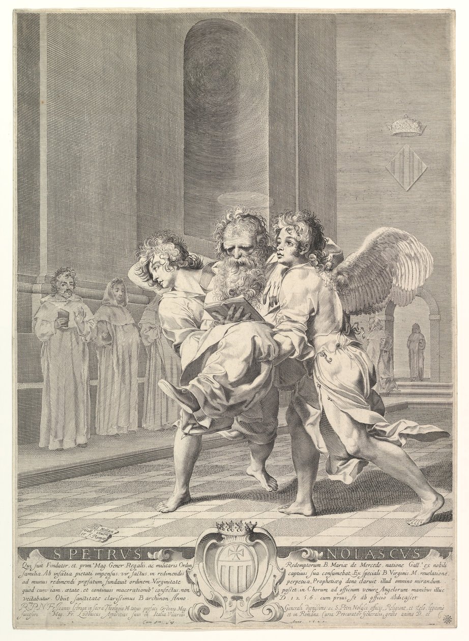 彼得Nolasque，1627。 作者 克劳德·梅伦