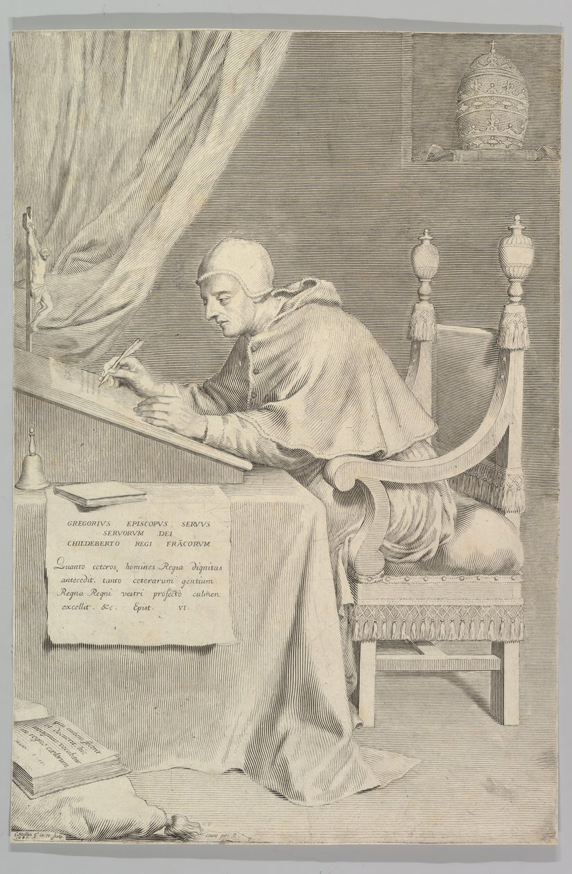 圣格雷戈里（1681）。 作者 克劳德·梅伦