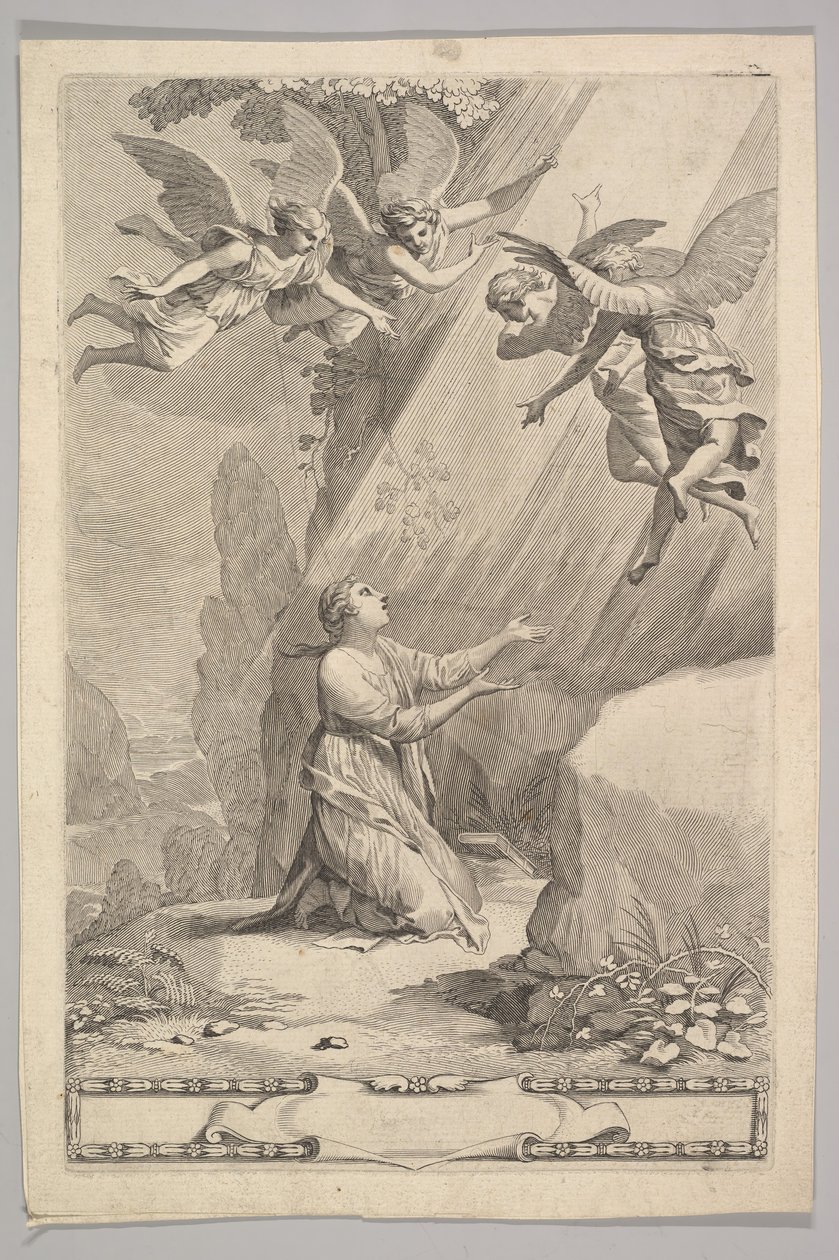 Françoisde Sales的书名页，《虔诚的生活简介》，1641年。 作者 克劳德·梅伦