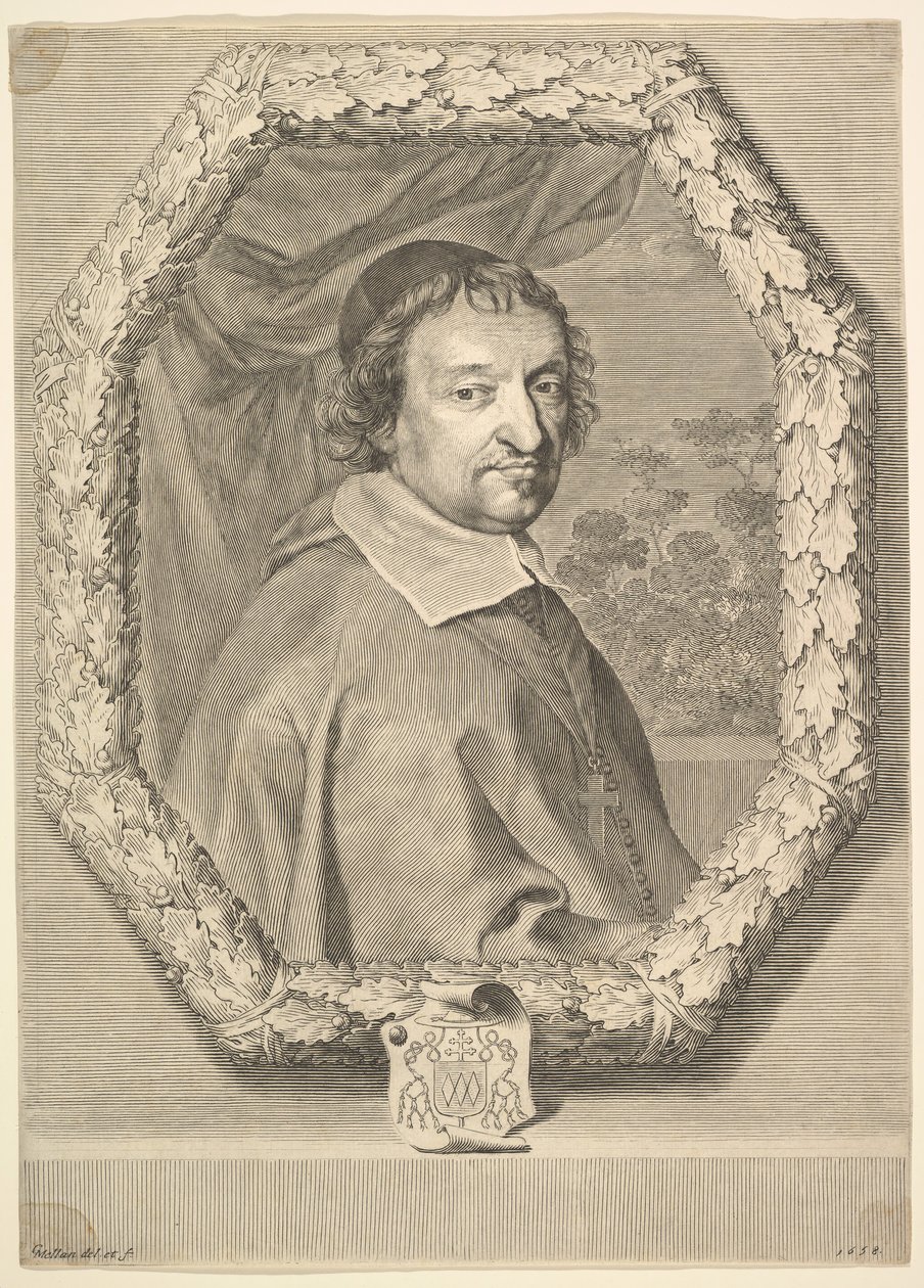 维克多·勒·布希勒（Victor le Bouthillier），1658年。 作者 克劳德·梅伦
