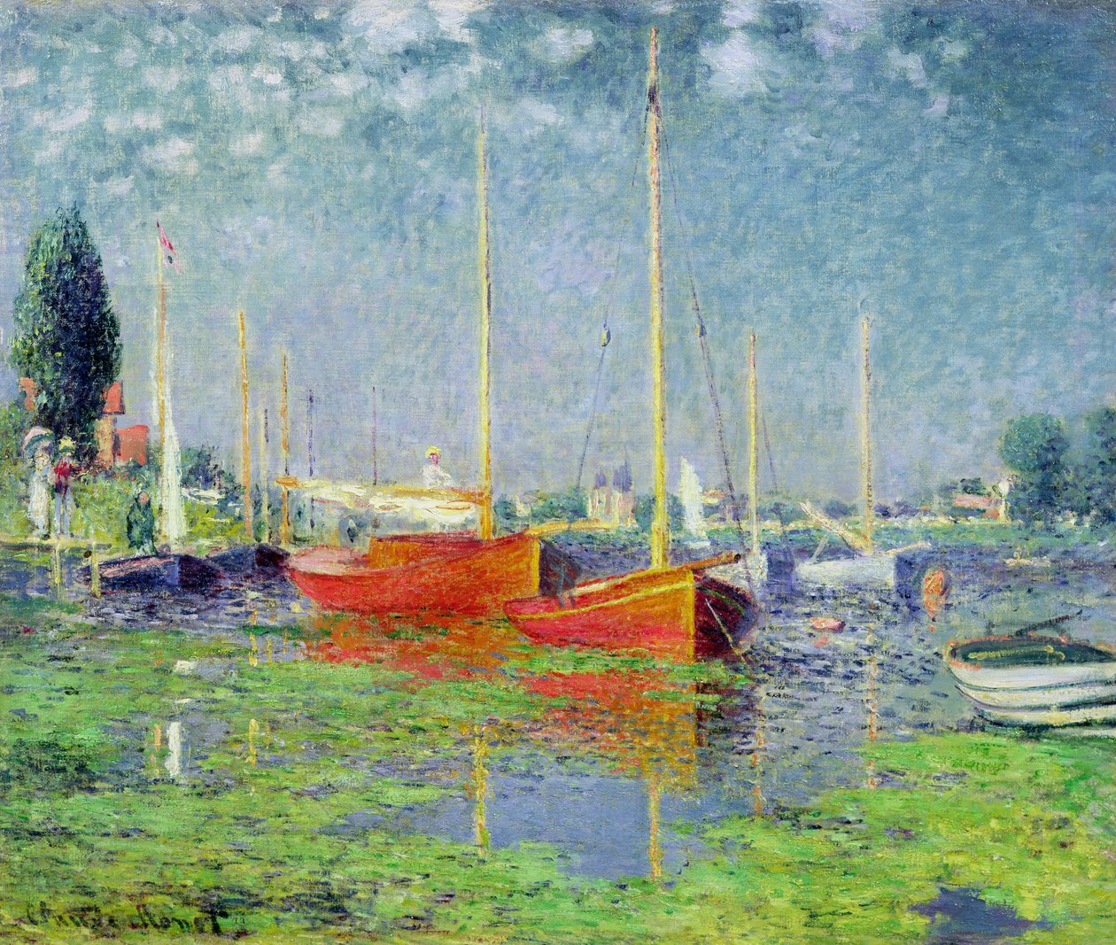 Argenteuil，c.1872-5（另见287548） 作者 克劳德·莫奈