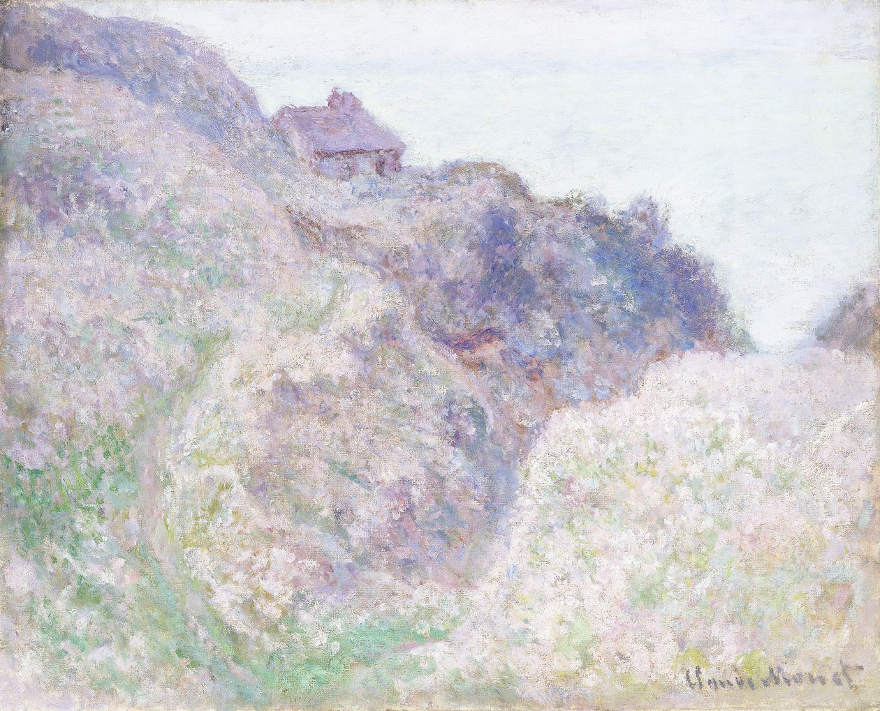 海关在瓦伦格维尔，1897年 作者 克劳德·莫奈