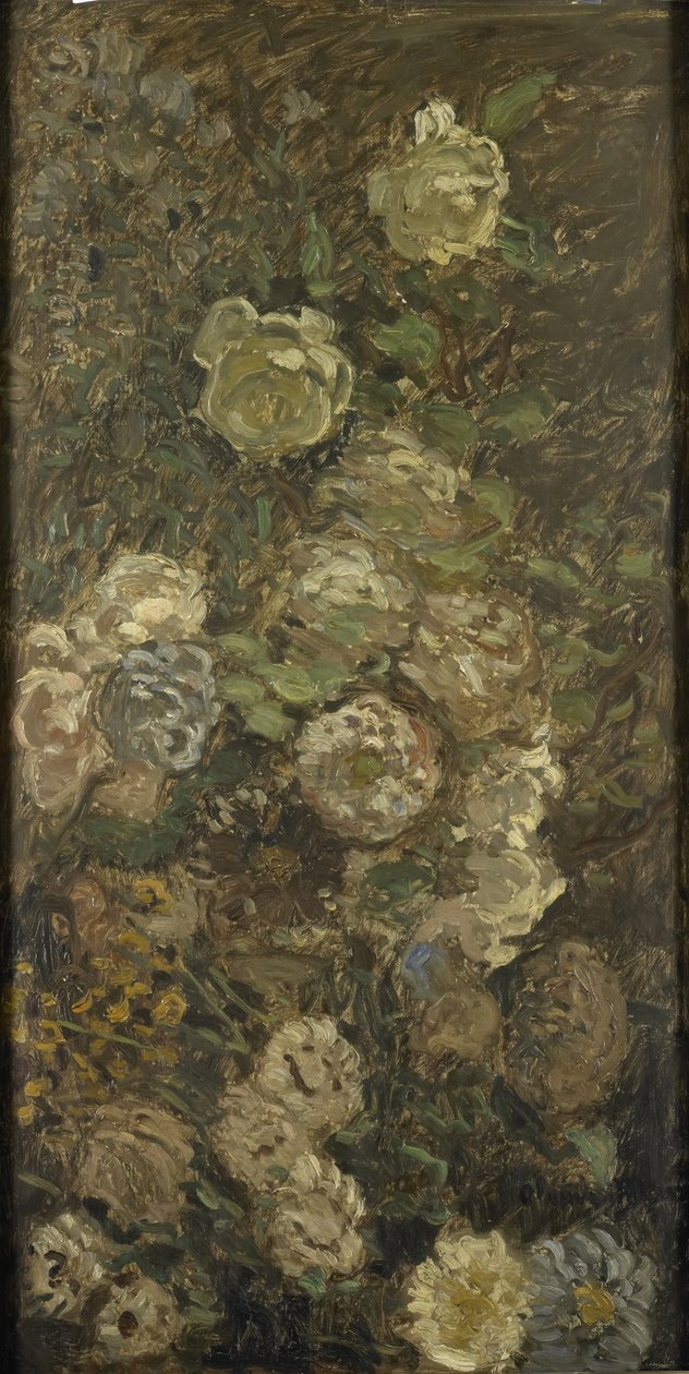 花，1860年至1912年之间 作者 克劳德·莫奈