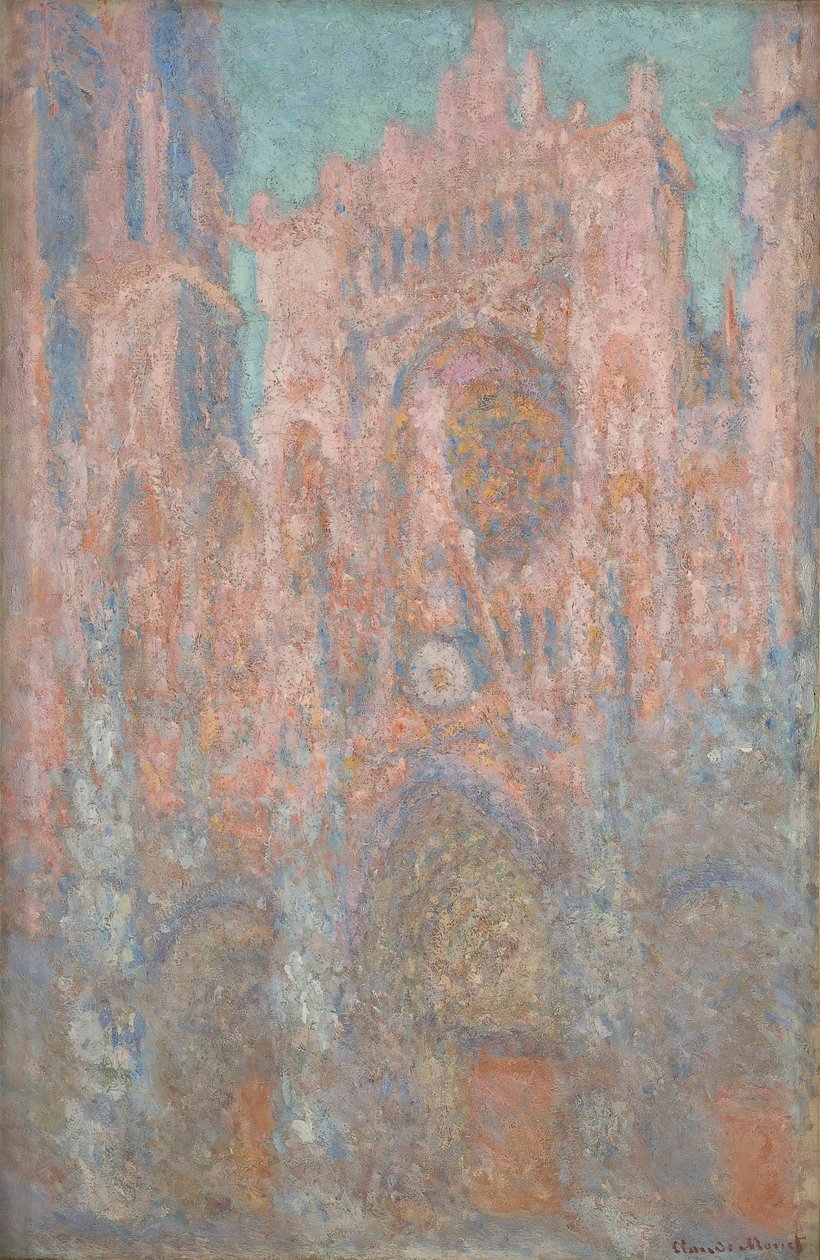 鲁昂大教堂。午后 鲁昂大教堂。午后，1893年。 作者 克劳德·莫奈