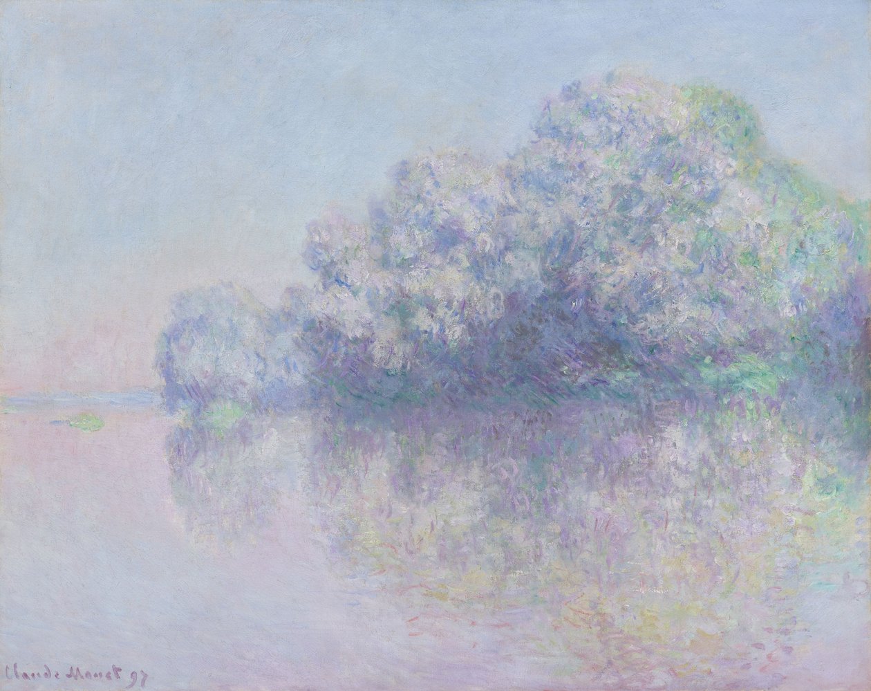 荨麻岛，1897年。 作者 克劳德·莫奈