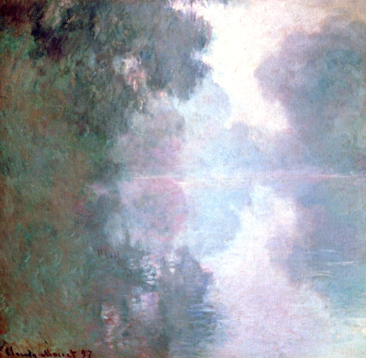 晨雾，1897年 作者 克劳德·莫奈