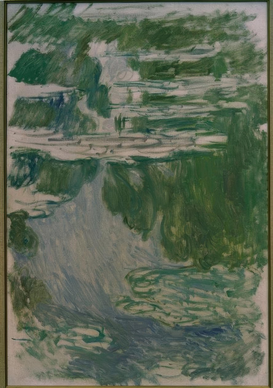 研究睡莲 作者 克劳德·莫奈