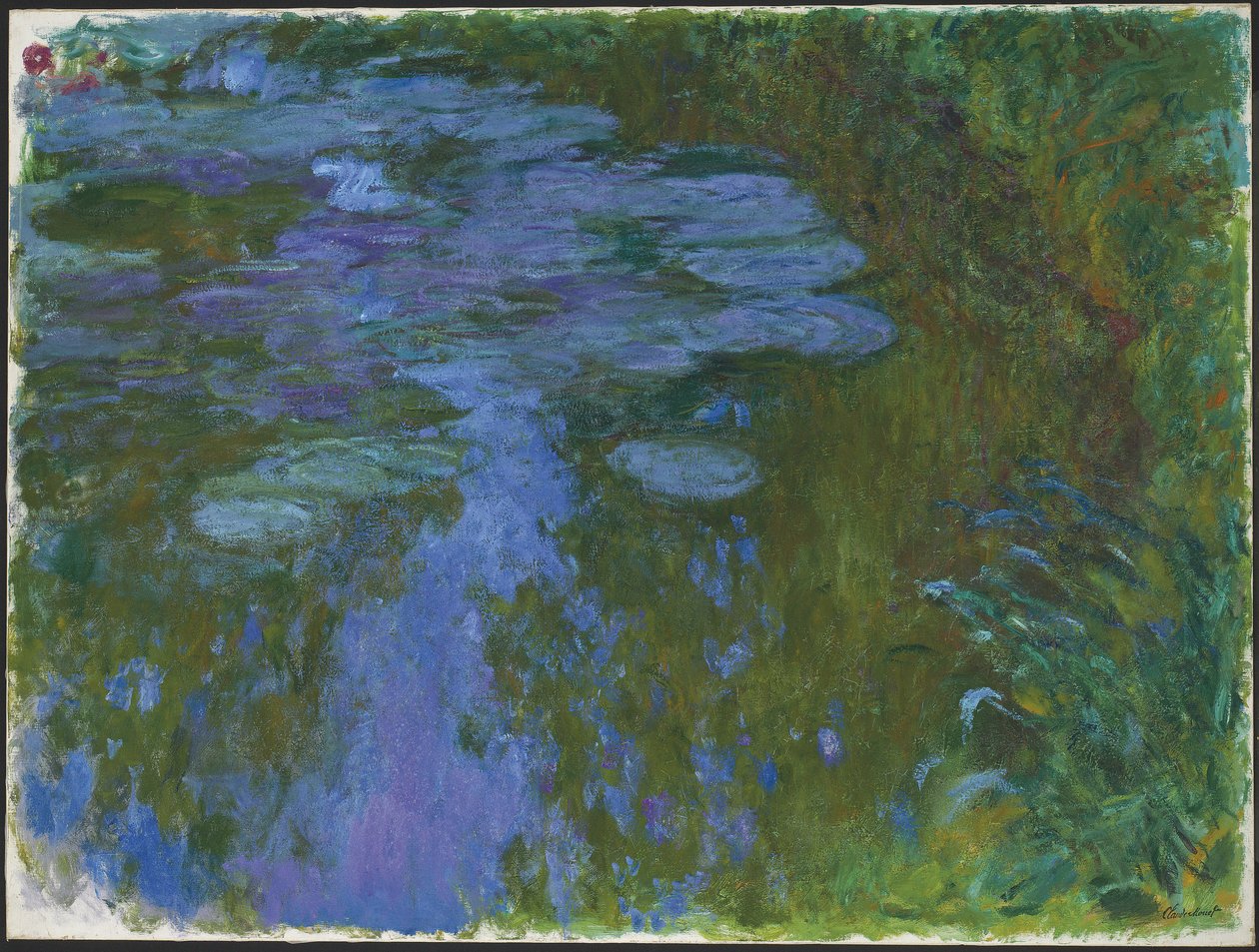 Nympheas，约克1914-1917年 作者 克劳德·莫奈