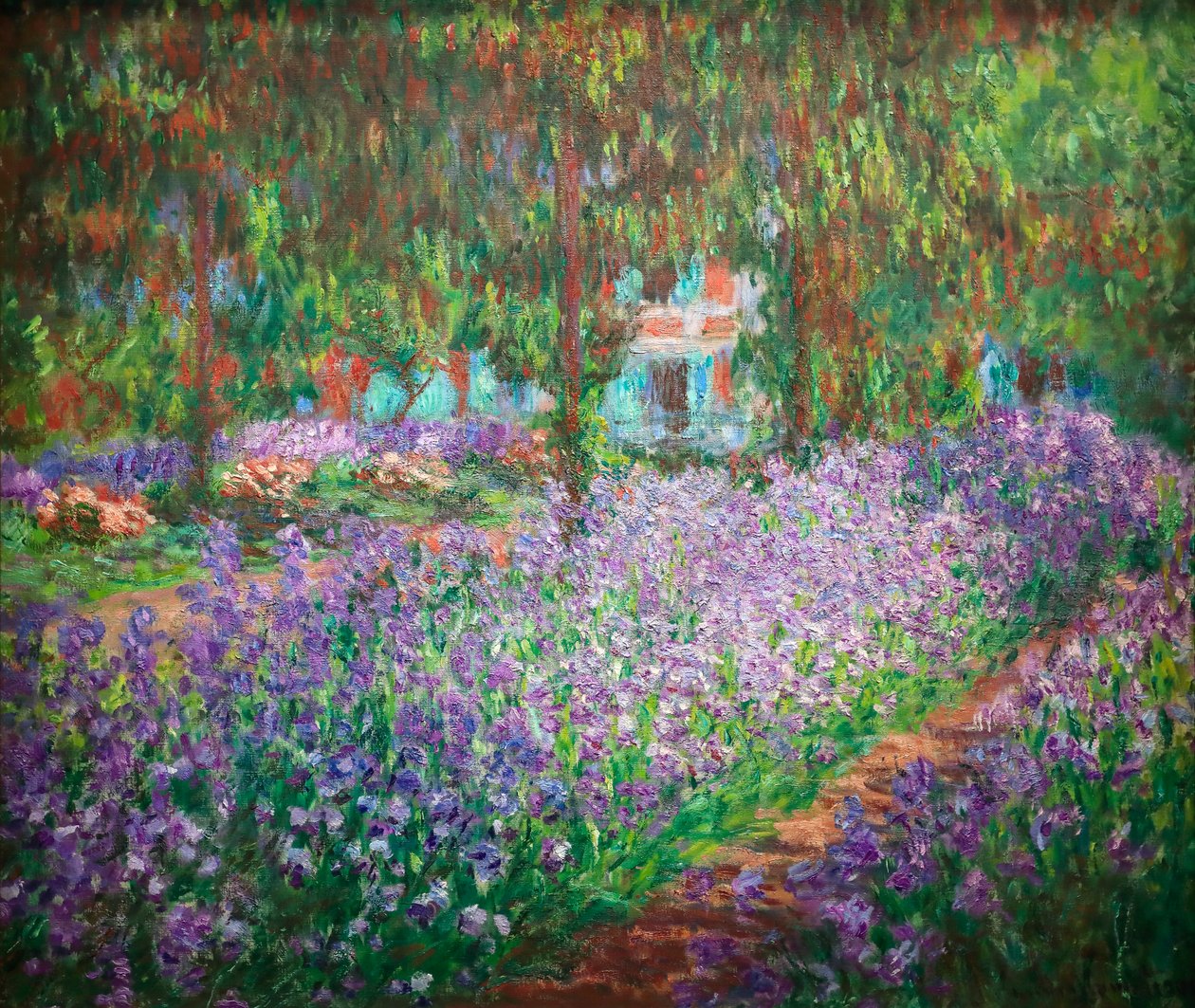 吉维尼的艺术家花园 作者 克劳德·莫奈