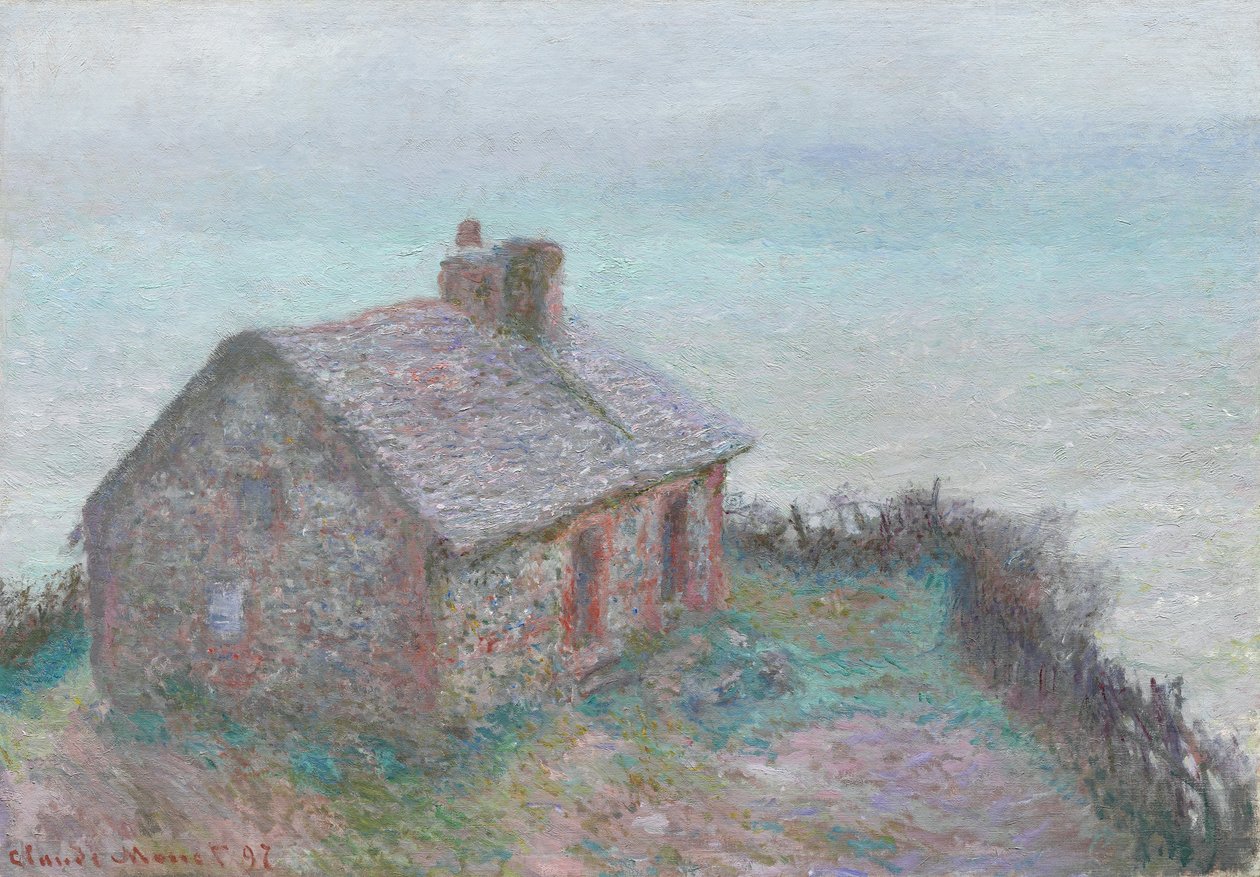 瓦伦格维尔海关大楼，1897年 作者 克劳德·莫奈
