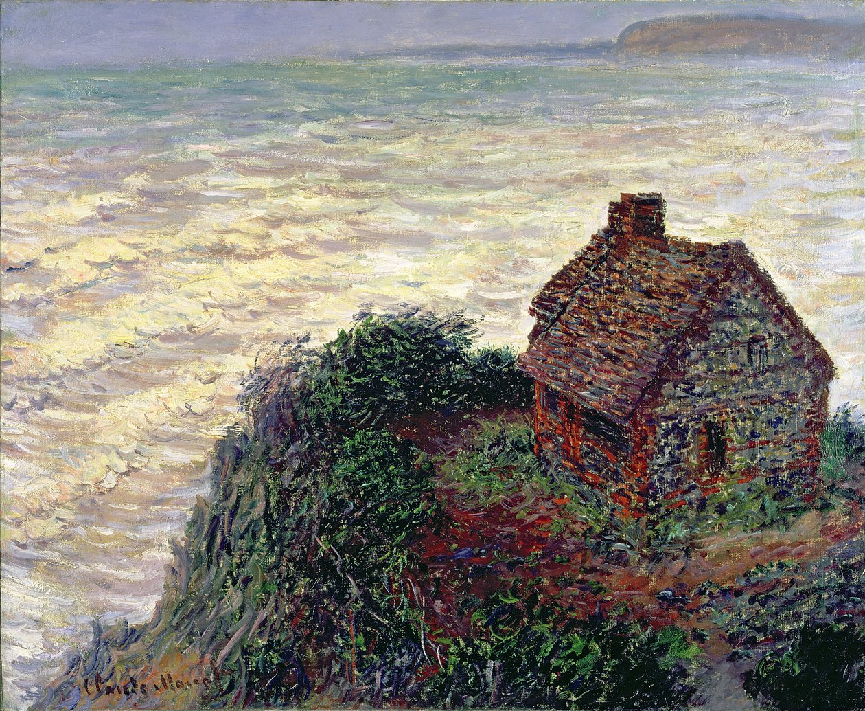 海关官员，Varengeville，1882年 作者 克劳德·莫奈