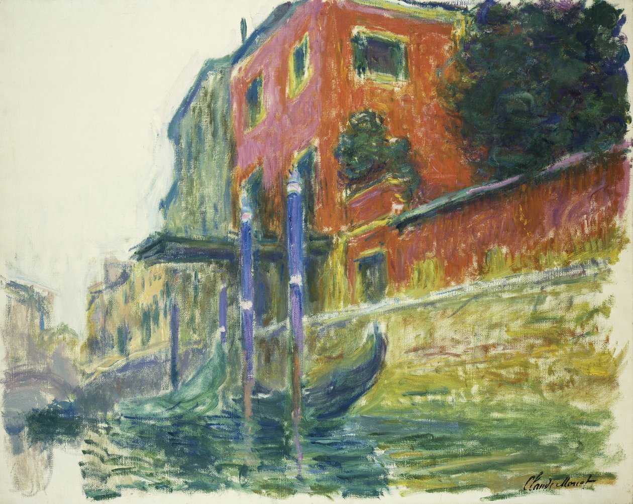 红房子；红楼，1908年 作者 克劳德·莫奈