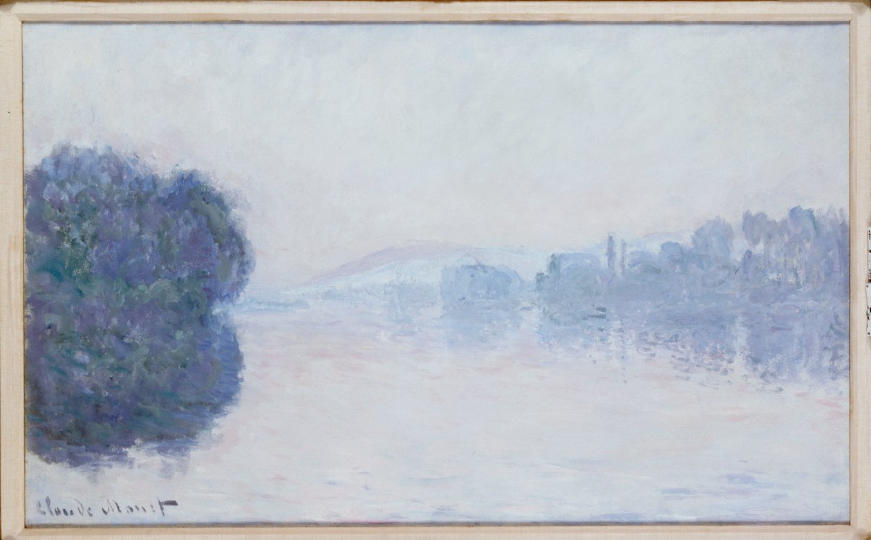 弗农附近的塞纳河，晨报，摄于1894年 作者 克劳德·莫奈