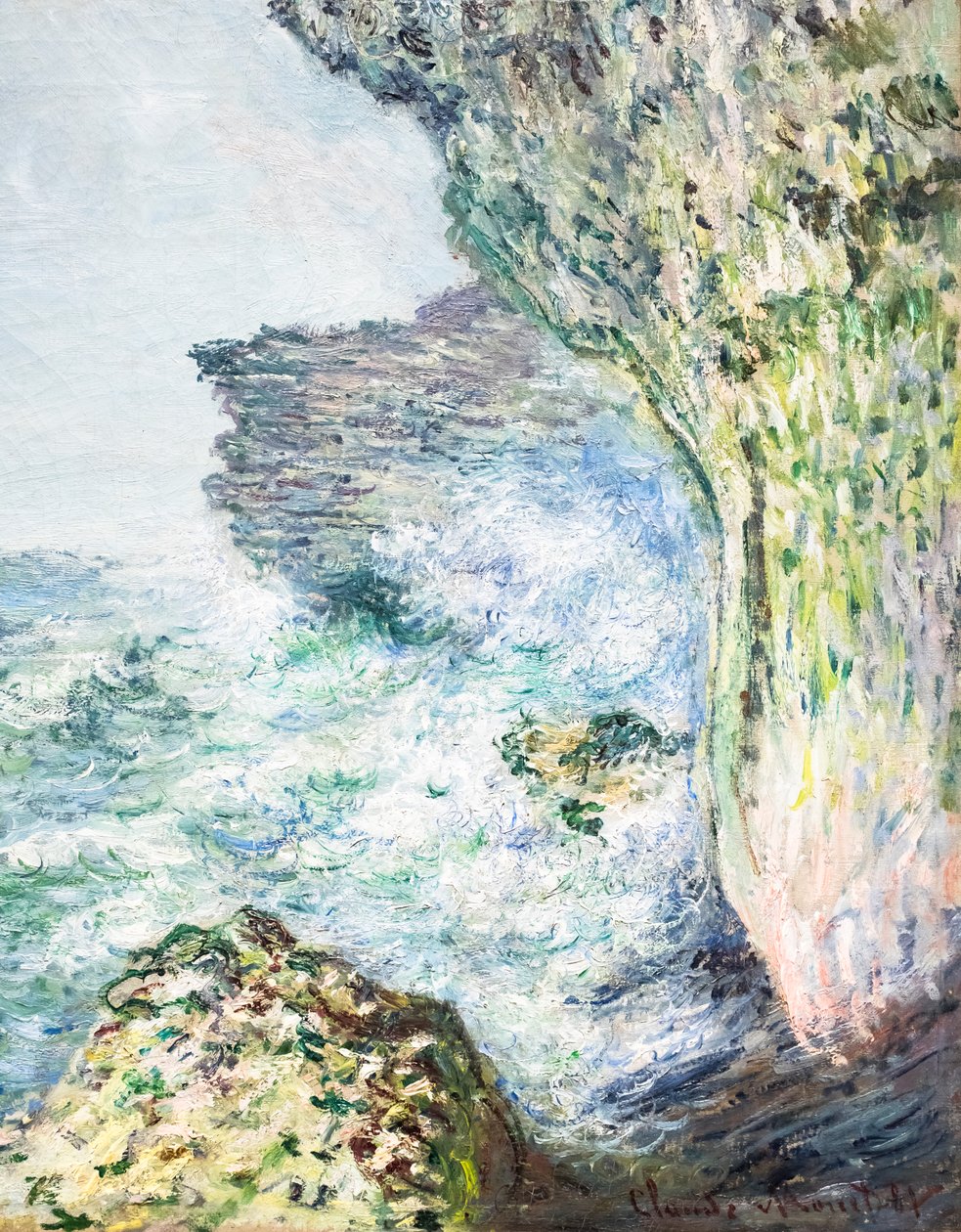 费康的大海 作者 克劳德·莫奈