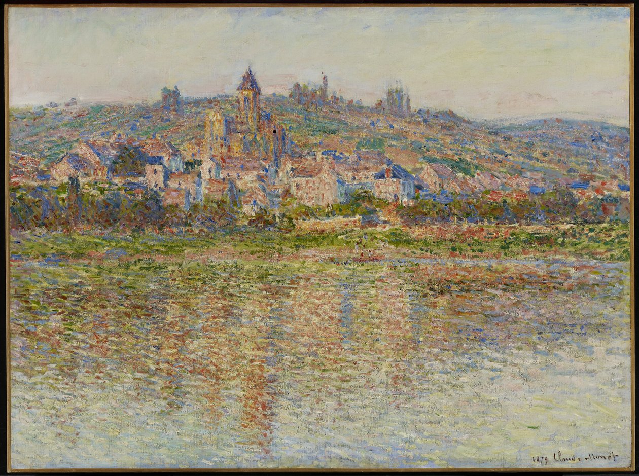 Vetheuil在夏季，1879年 作者 克劳德·莫奈