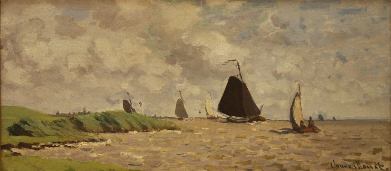 查看来自Foret，c.1871 作者 克劳德·莫奈
