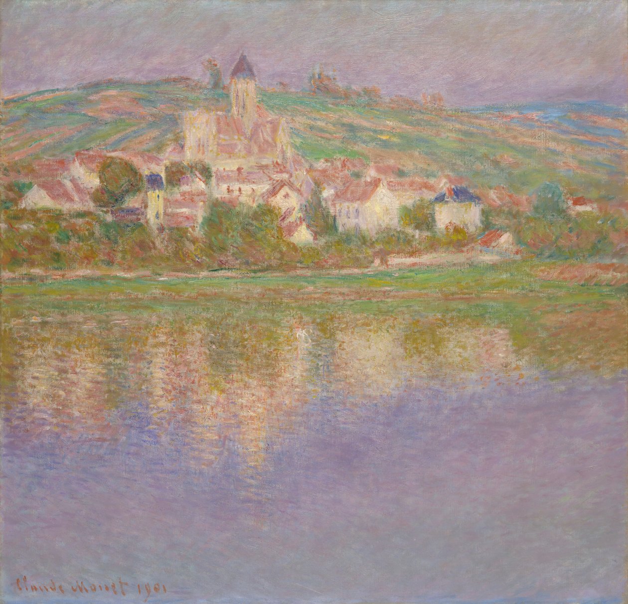 Vétheuil, 1901. 作者 克劳德·莫奈