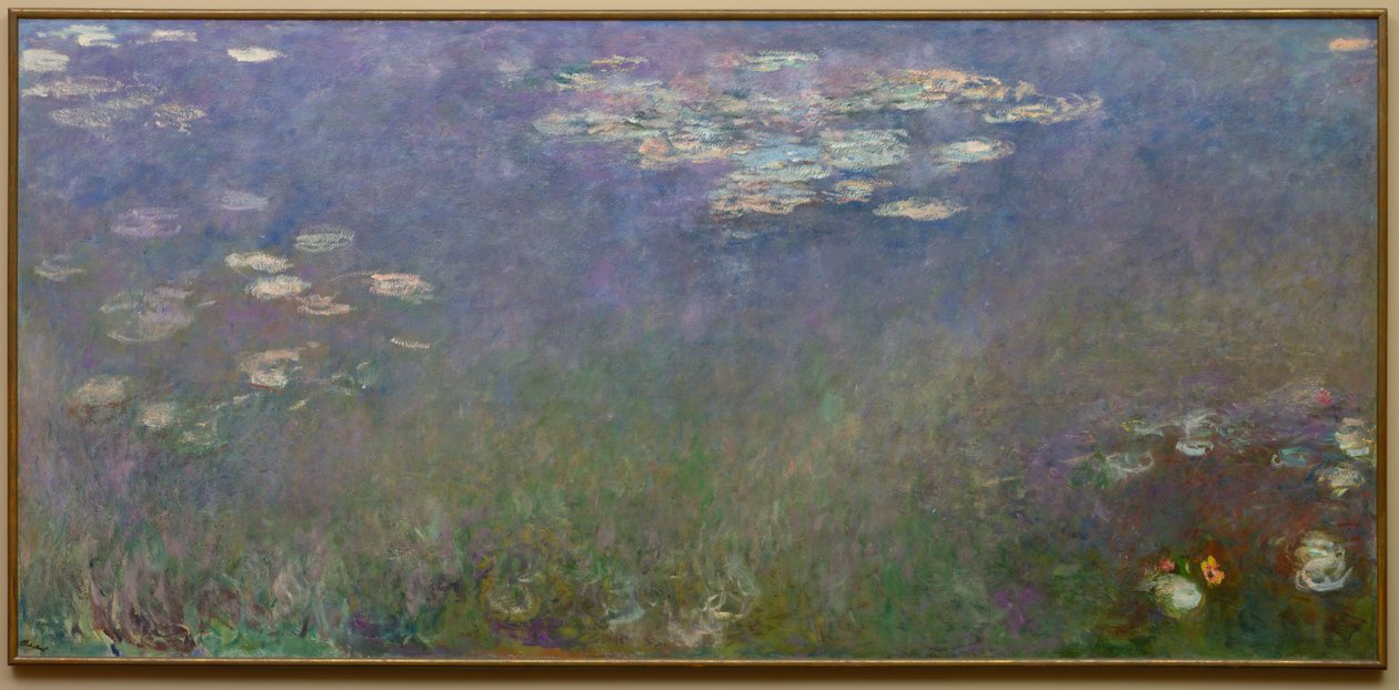 睡莲爱情花c。 1915-26。 作者 克劳德·莫奈