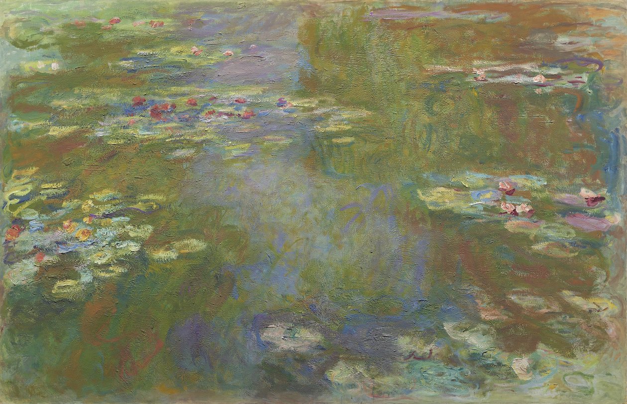 睡莲池塘（1917-19） 作者 克劳德·莫奈