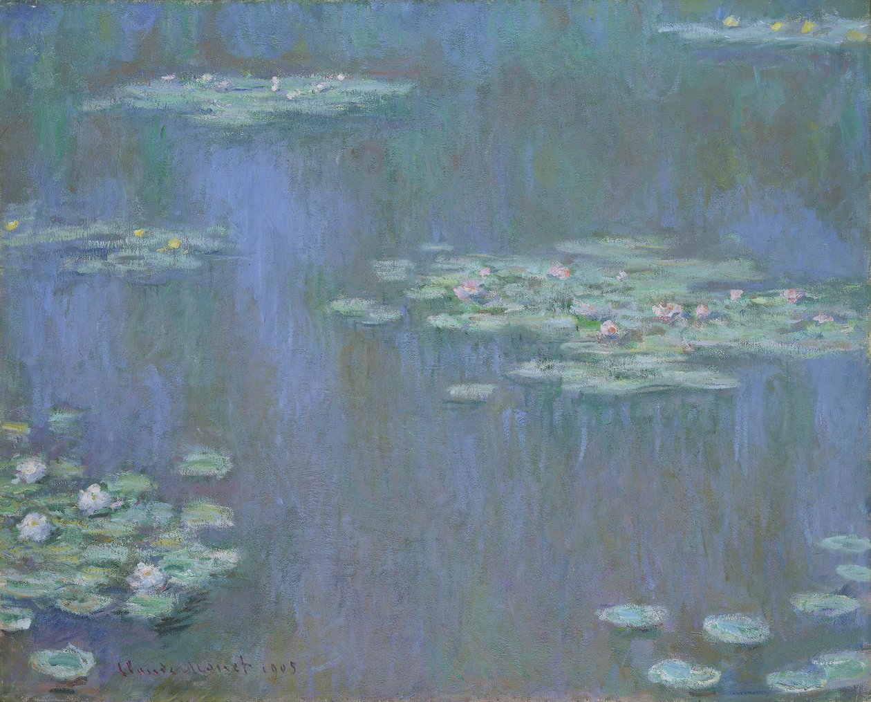 睡莲》，1905年 作者 克劳德·莫奈