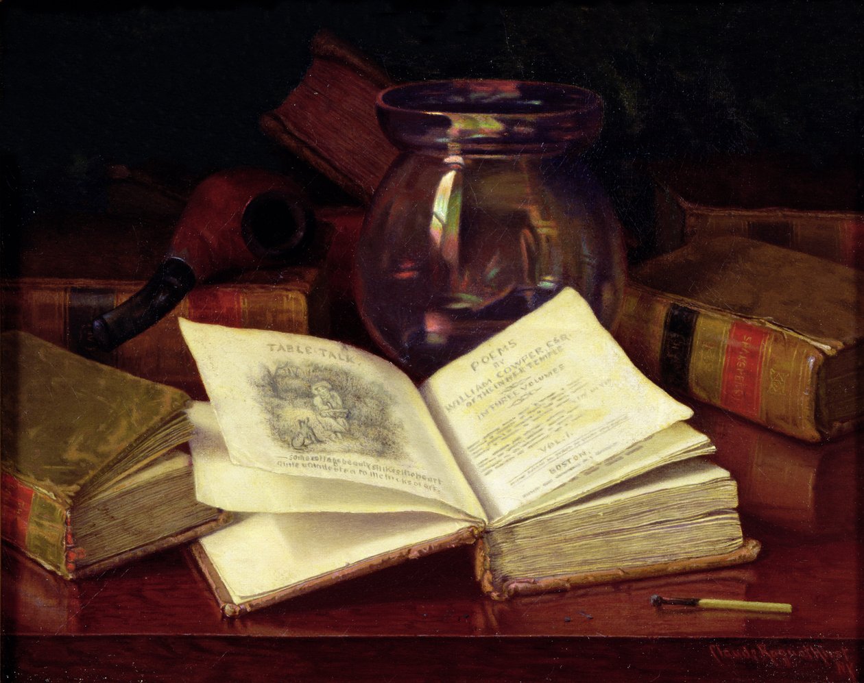William Cowper的诗，1890-1905 作者 克劳德·拉格特·赫斯特