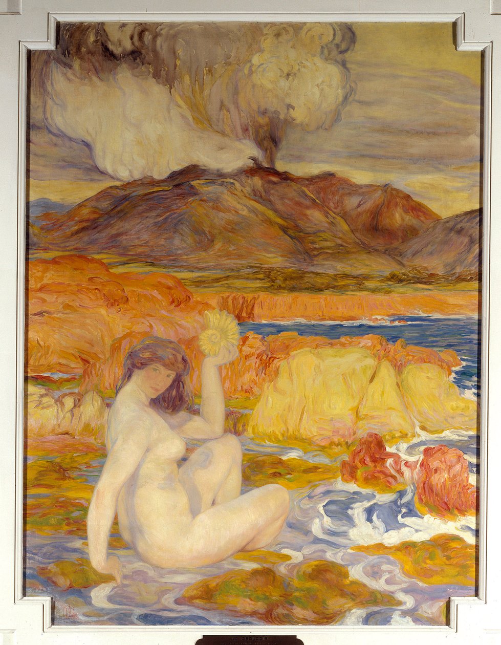 Helene Dufau(1869-1939)的地质画，20世纪的巴黎。 作者 克莱门汀·海伦·杜福