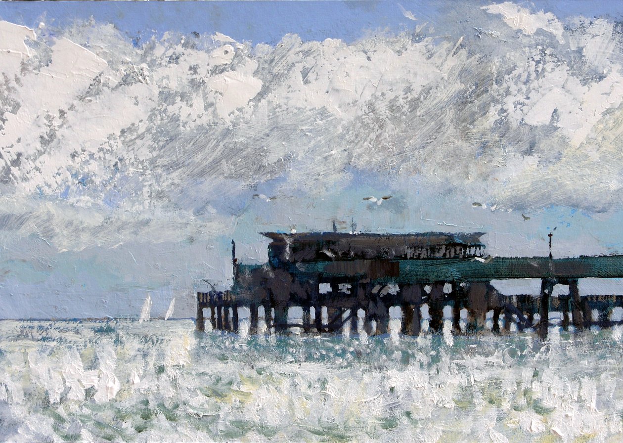 交易码头2013年，2007年（丙烯酸船上） 作者 克莱夫·梅特卡夫