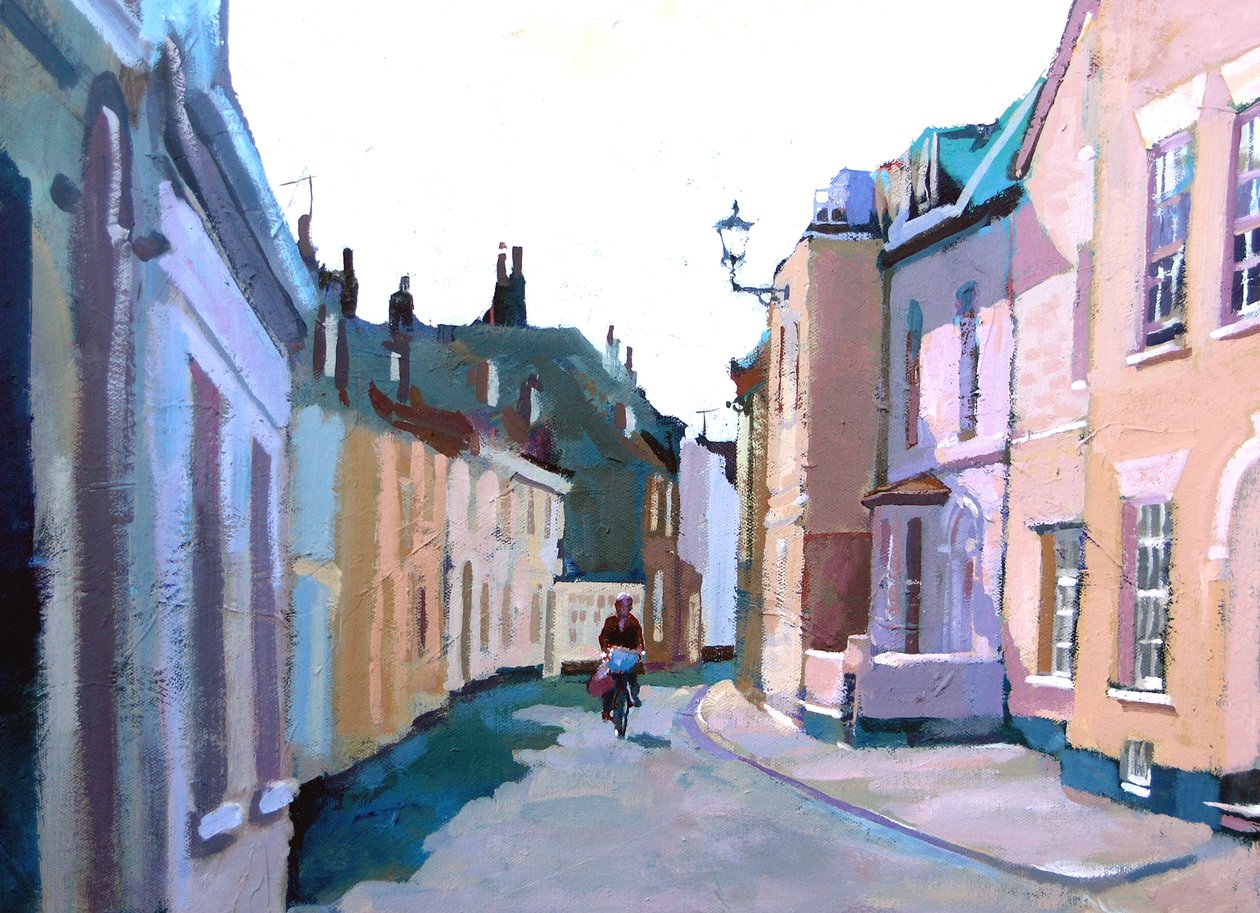 Middle St，Deal，2007（丙烯酸船上） 作者 克莱夫·梅特卡夫