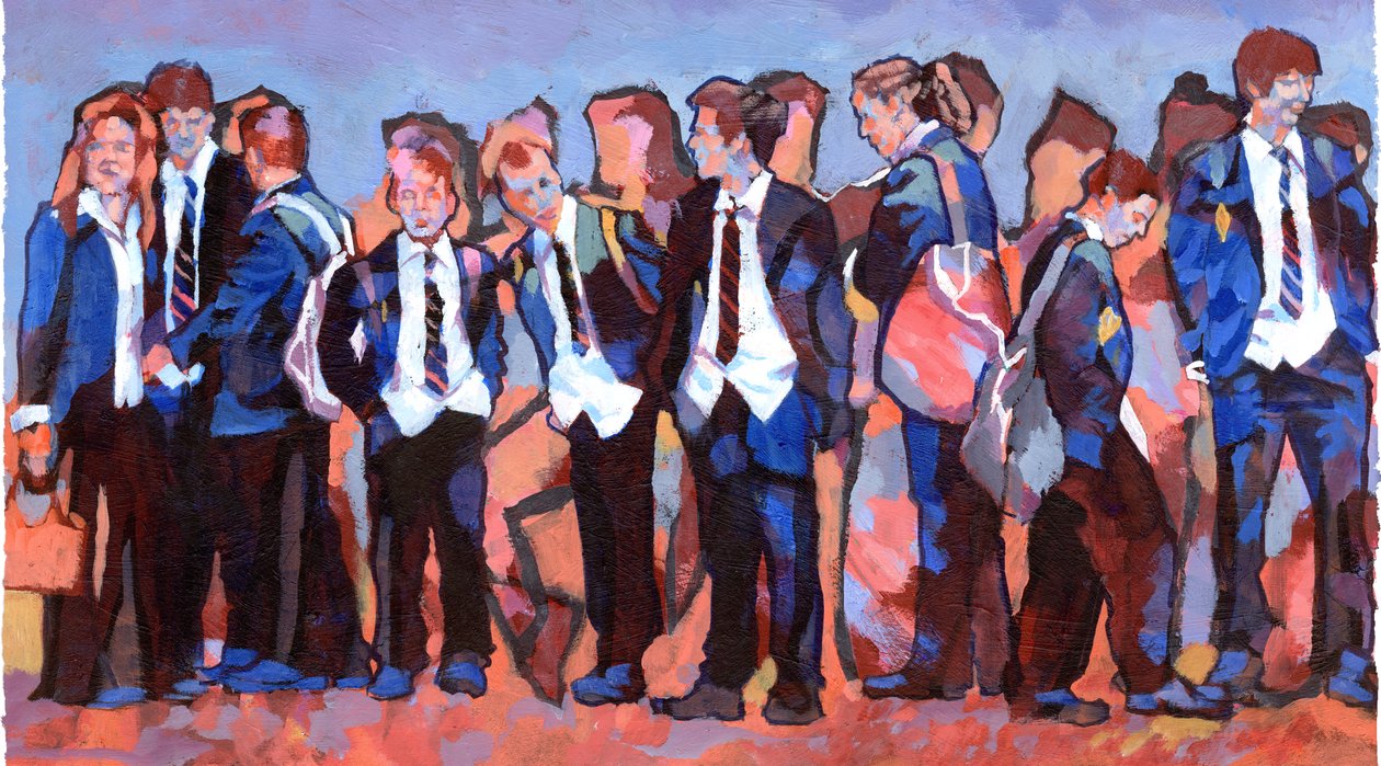 平台，2007年（丙烯酸板上） 作者 克莱夫·梅特卡夫