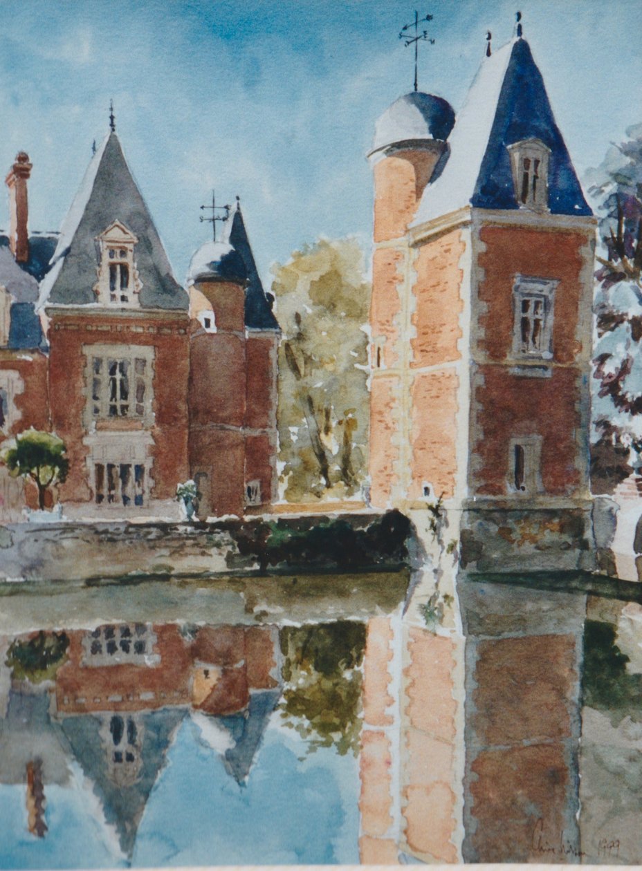 勒布鲁尔，2006 年（水彩画） 作者 克莱夫·威尔逊