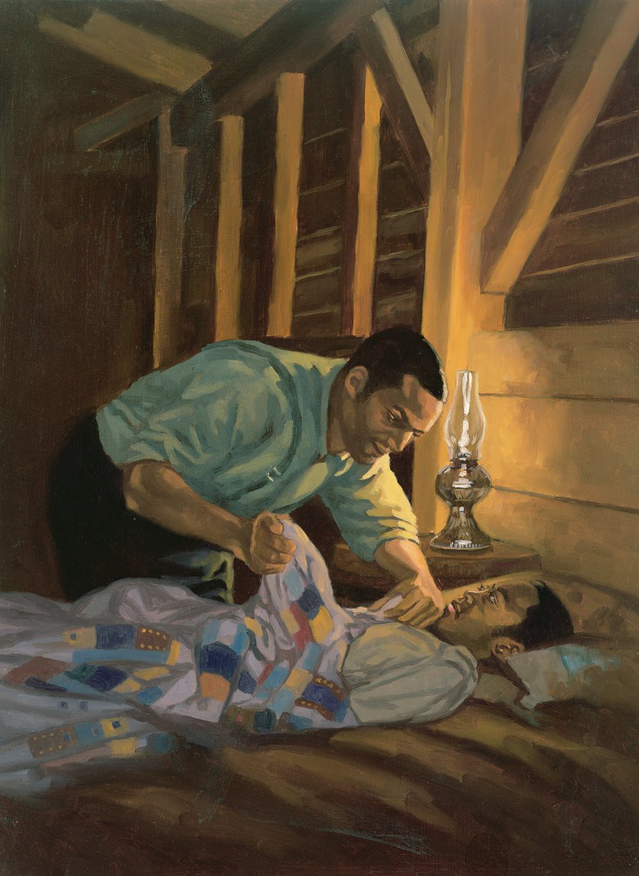 多彩的Goodnights，2003（船上的油和丙烯酸） 作者 科林·布特曼