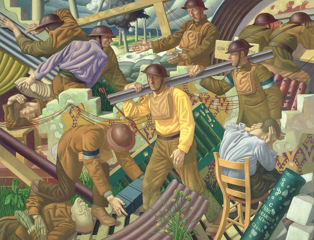 加拿大观察所，1919年 作者 柯林·温温·吉尔