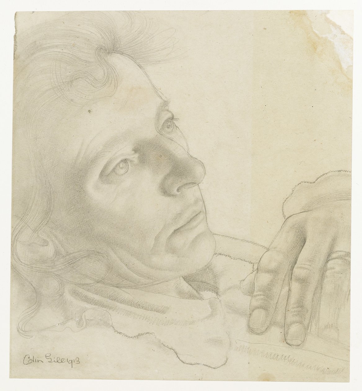 Colin GillSelf Portrait（？）1913 作者 柯林·温温·吉尔