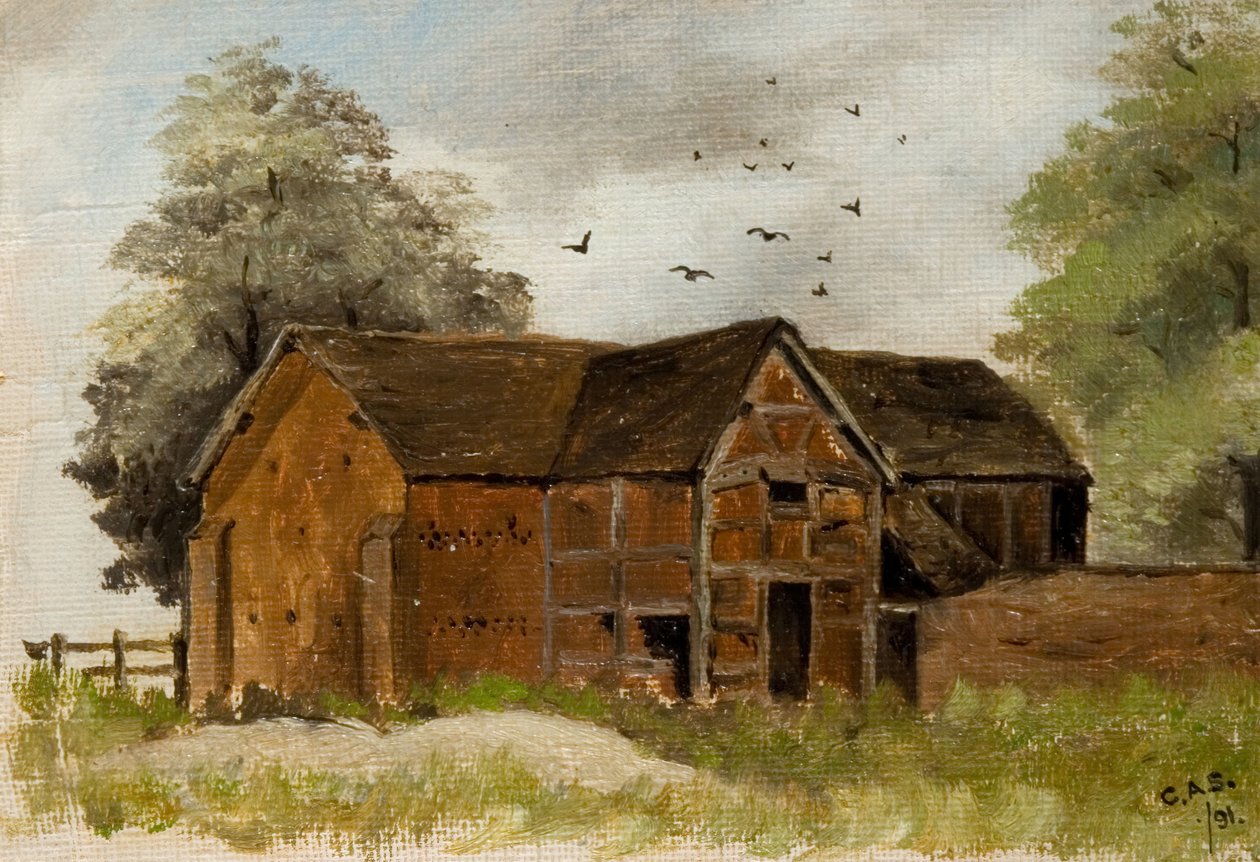 Sheepcote Barn Chapel House农场，1891年。 作者 科林·斯坦德利