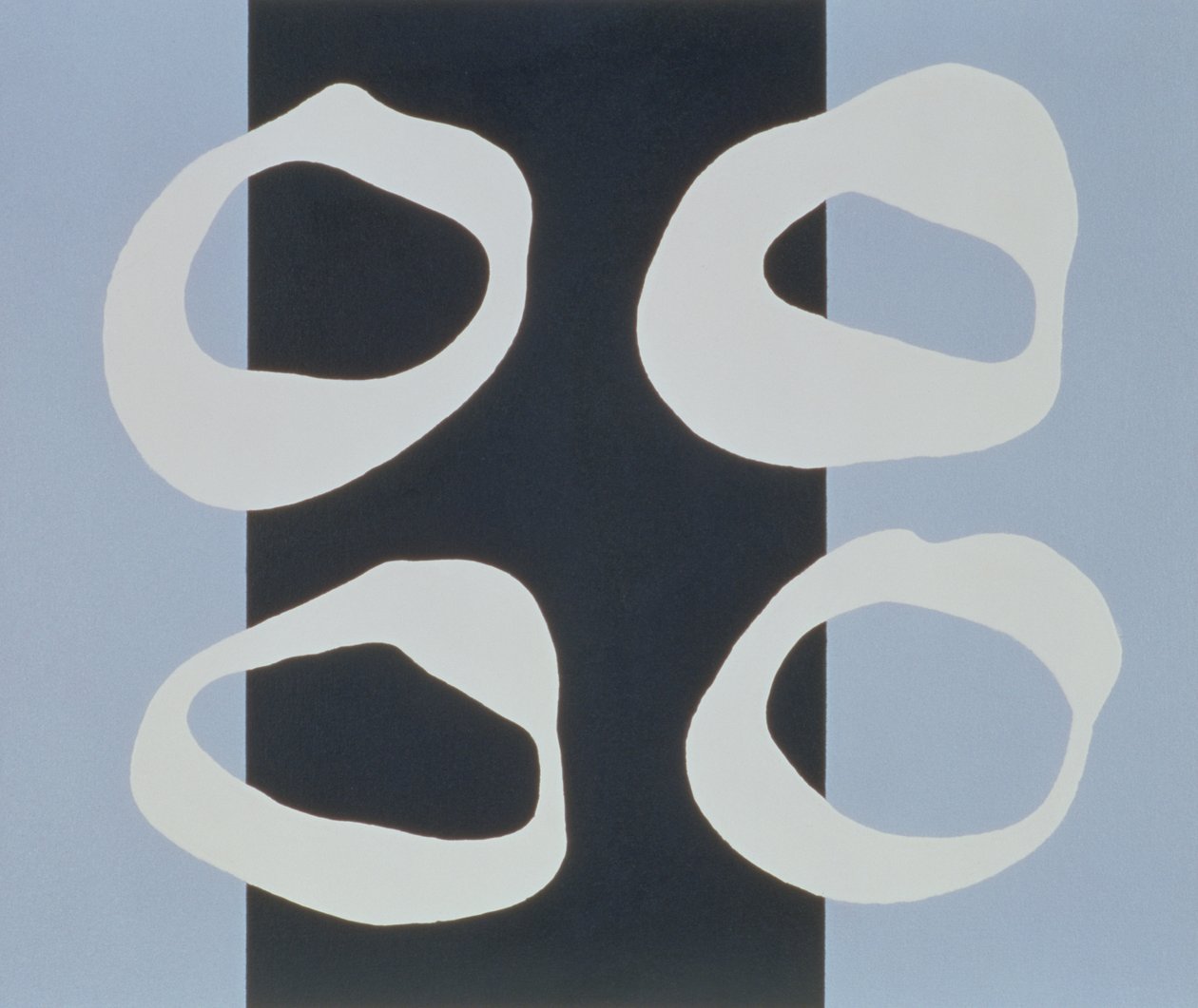 Blue Ground IV，1998（丙烯画布） 作者 科林·布斯