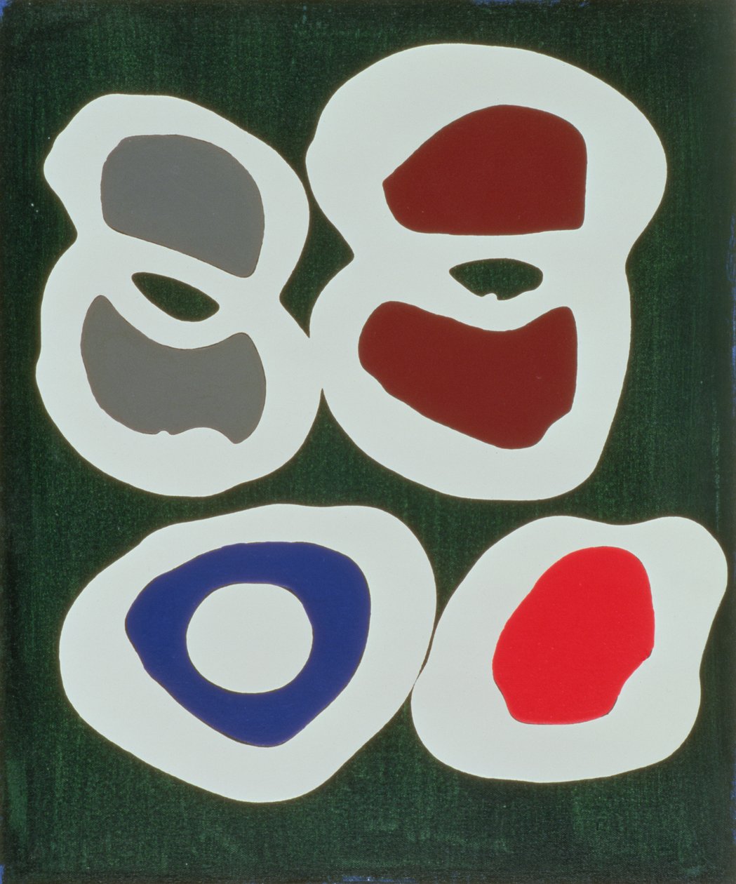 Cross-Cut，1998（丙烯画布） 作者 科林·布斯