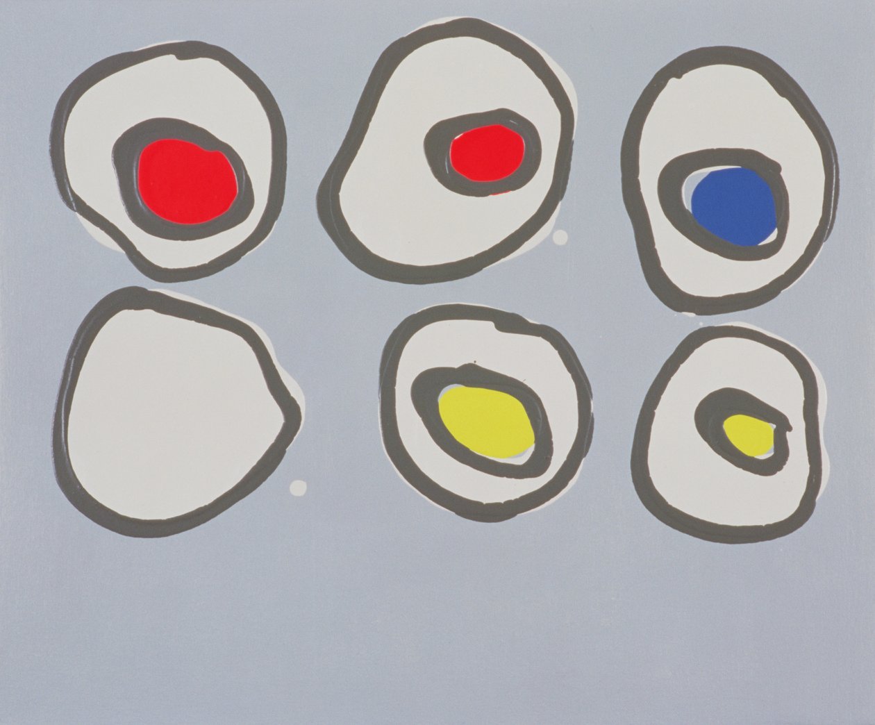 Lights Out，1998（画布上的丙烯酸） 作者 科林·布斯