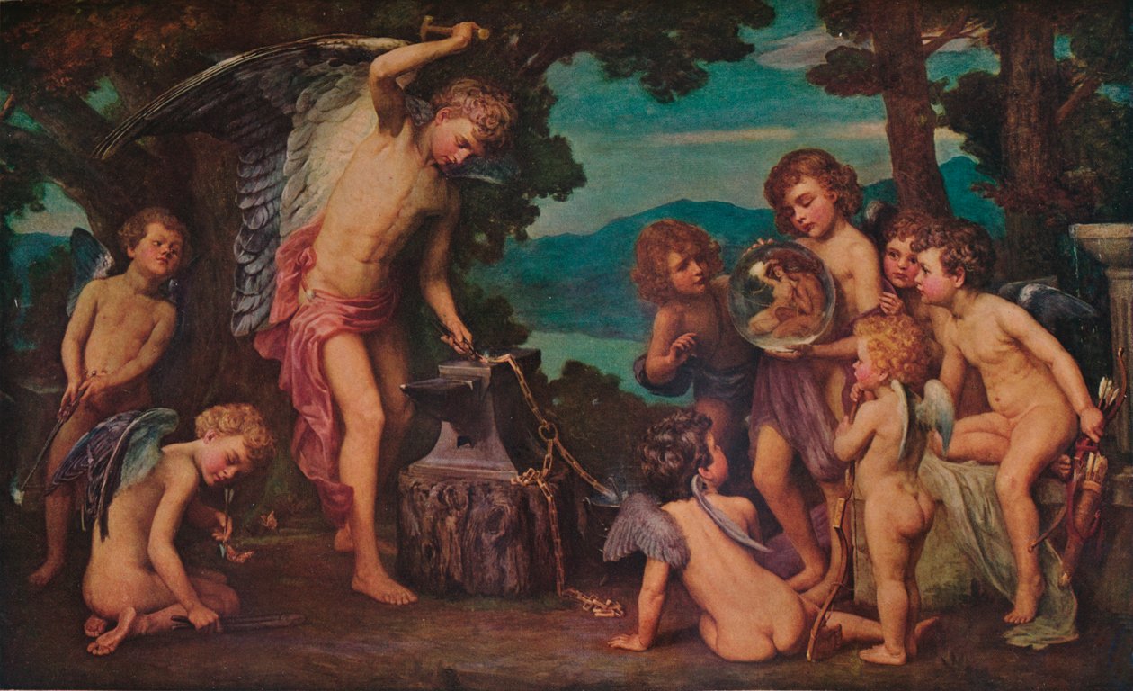 丘比特·佛奇，c1905，1916年 作者 项链Twentyman Smithers